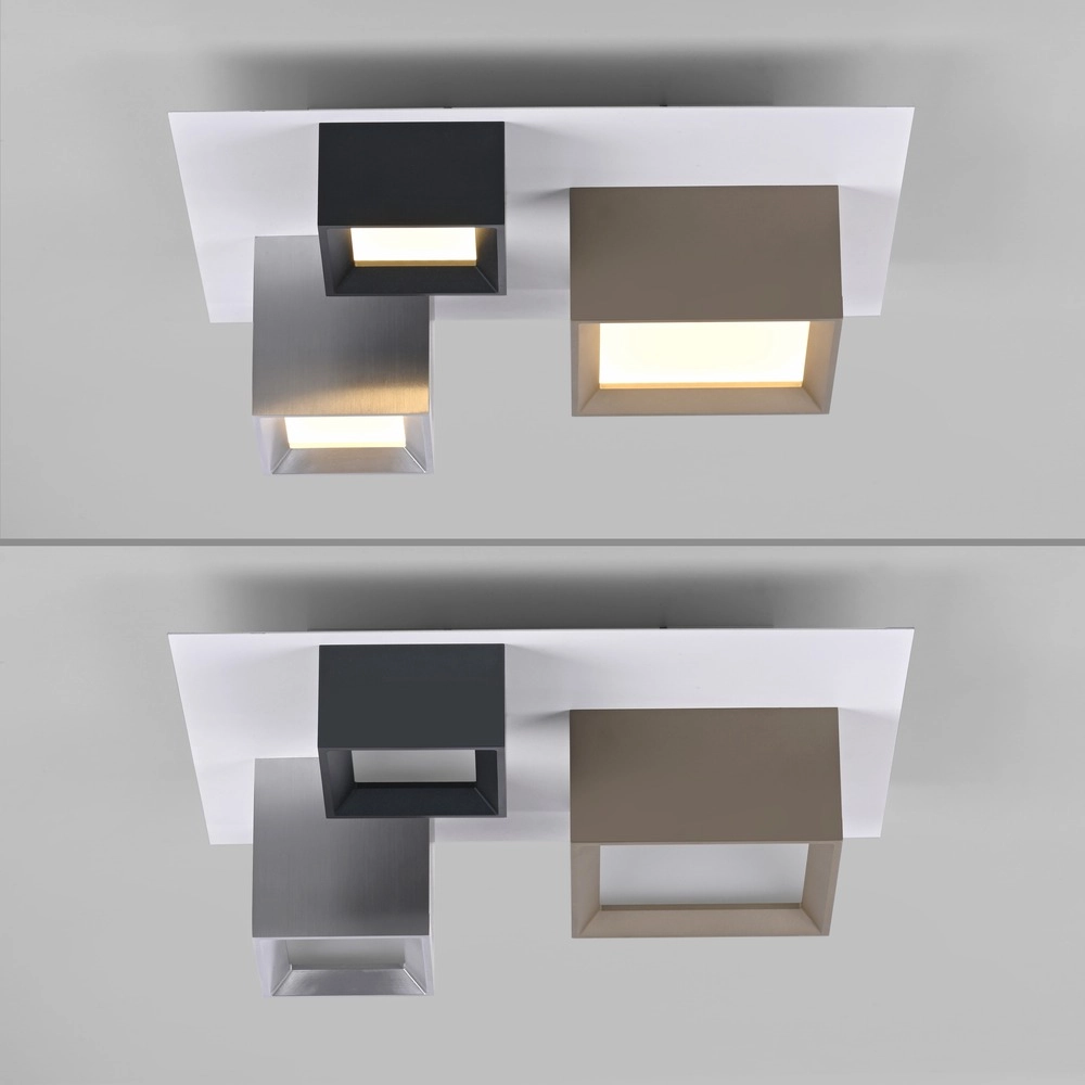 Led ceiling light Pure Manhattan 3-light Paul Neuhaus 4012248396872