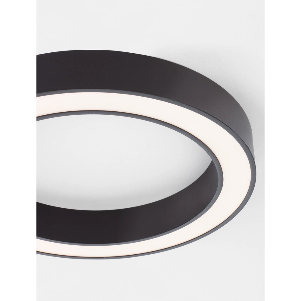 Ceiling lamp Morbido black Ø 60cm Lyora 5212017438584