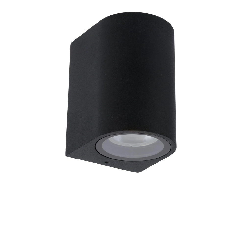 Wall spotlight Zaro IP44 single black