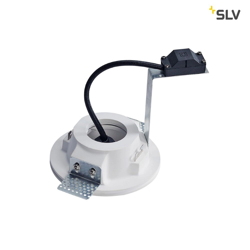 Recessed spotlight Plastra GU10 white 13cm SLV 4024163160612