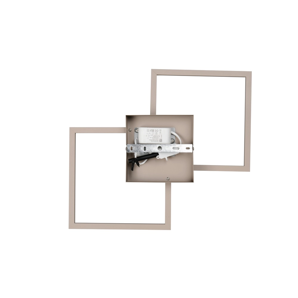 Modern ceiling lamp Trail 60cm sand brown