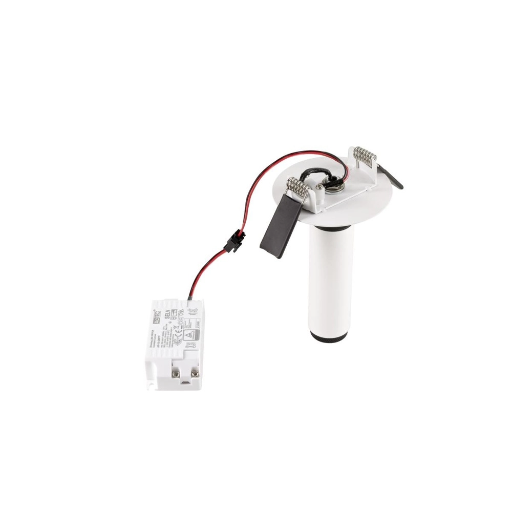 Recessed spotlight Grip! S white with black 3000K SLV 4024163304832