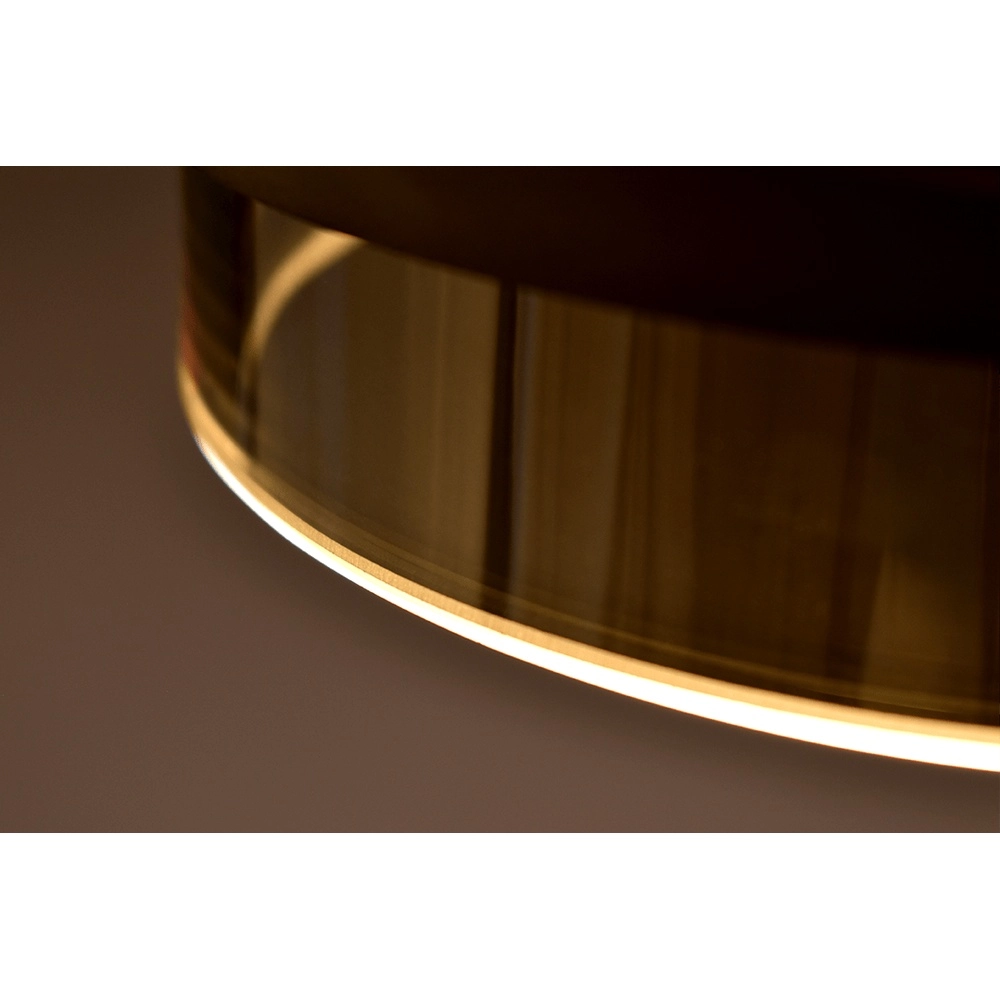 Design pendant lamp Imperia black with nickel Ø 16cm Masterlight 8718121359373