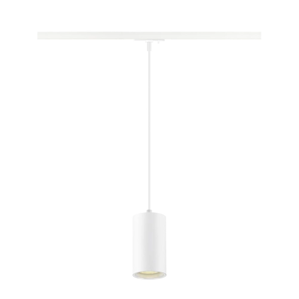 Pendant light for rail Asto Tube 1-phase white