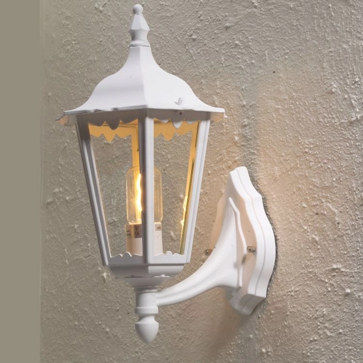 Classic wall lamp Firenze Up white KonstSmide 7318307213256