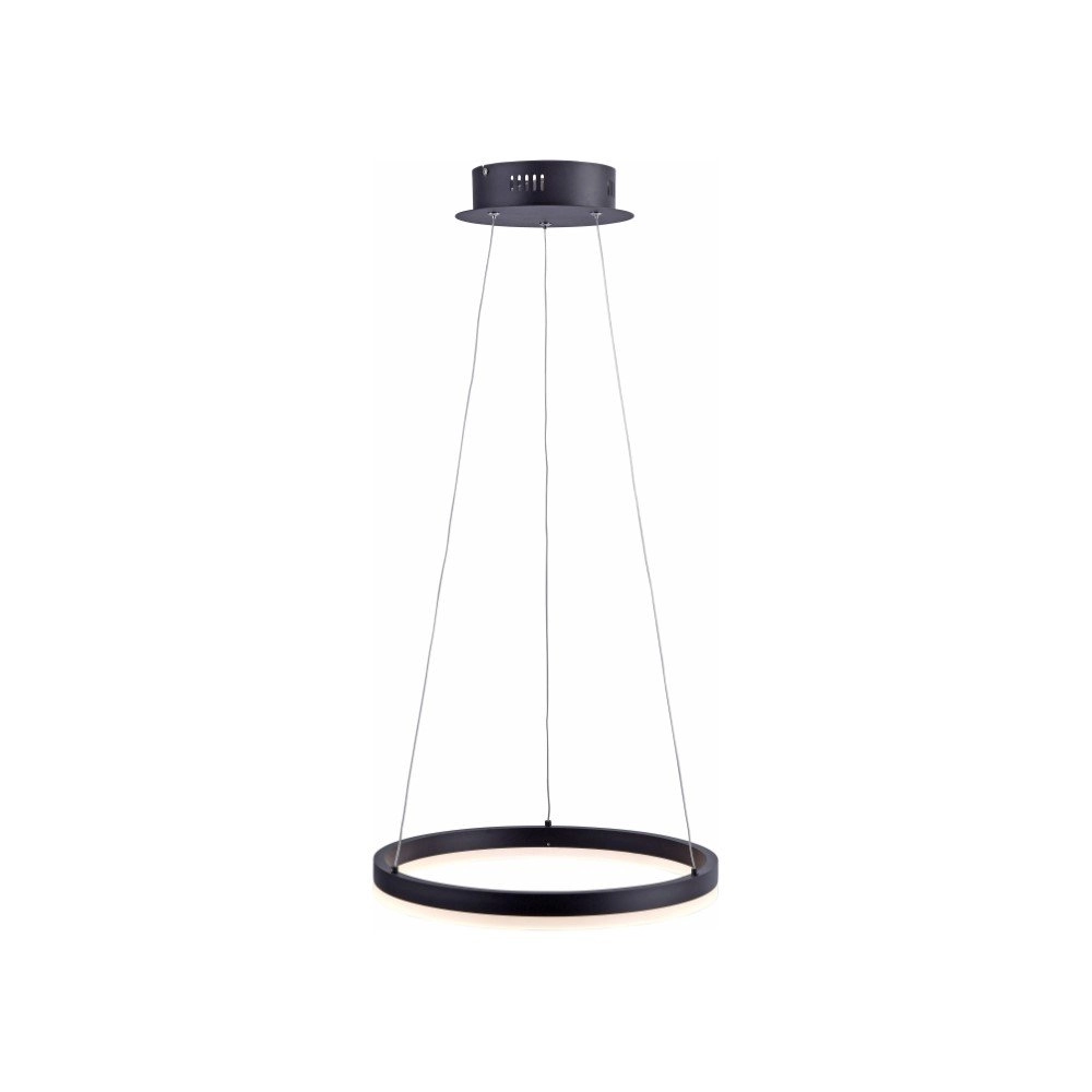 Black hanging lamp Titus Ø 40cm