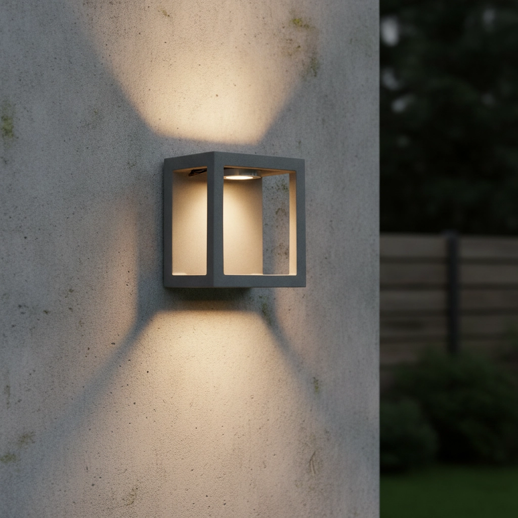 Square wall lamp Bev