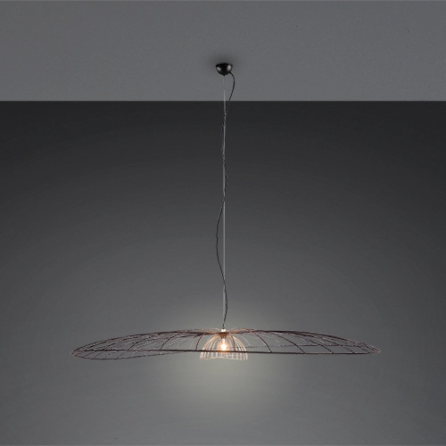 Pendant lamp Lauris Ø 200cm black