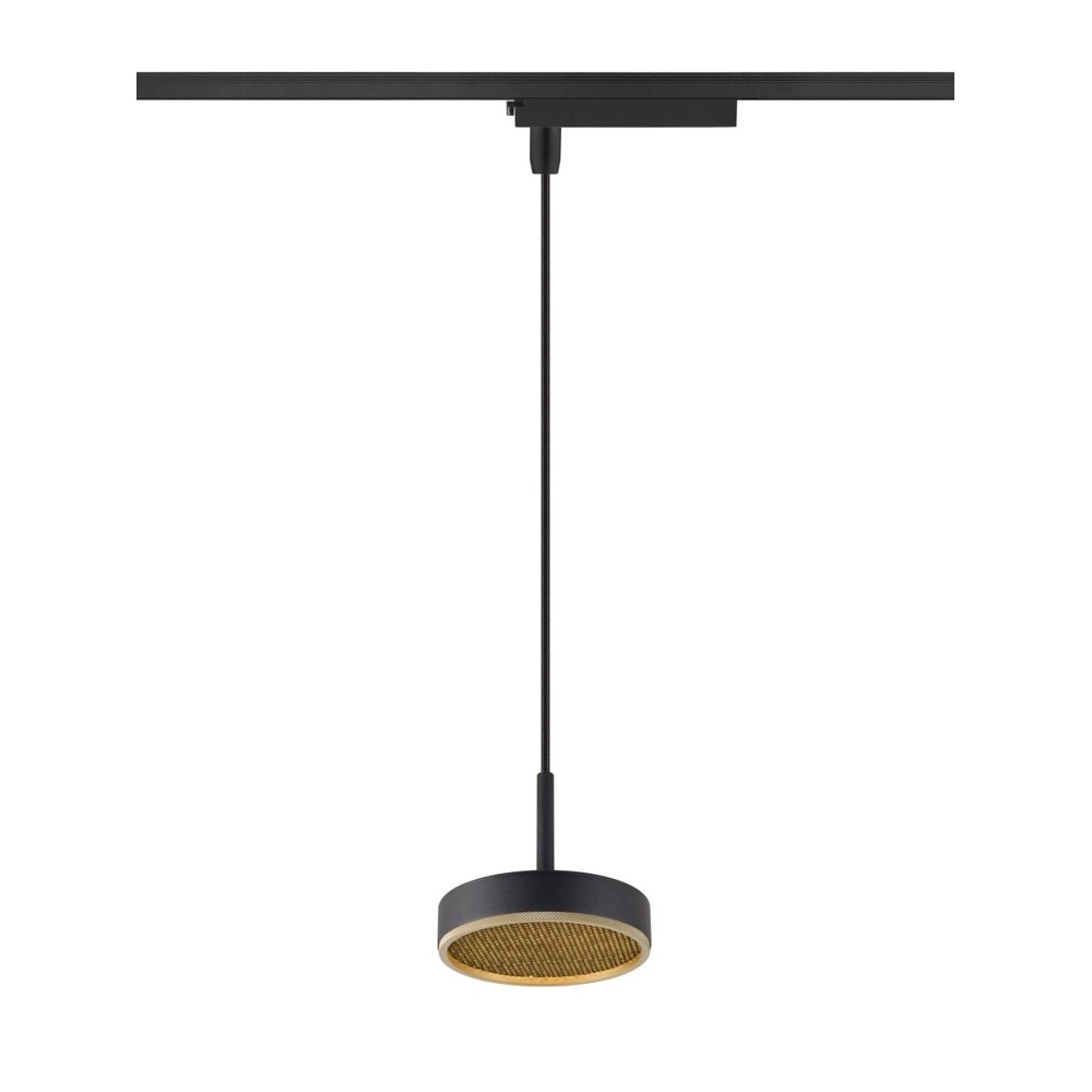 Pendant light for rail Grip! Flat 1-phase black SLV 4024163305211