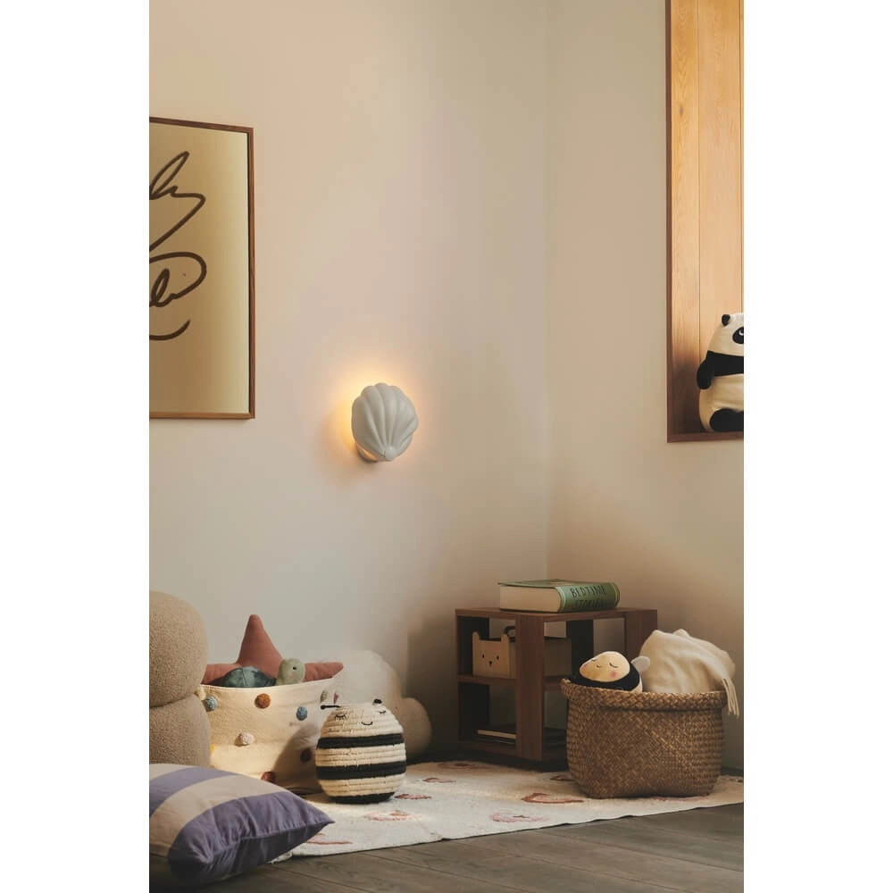 Wall lamp Konchi shell white Nordlux 5704924015984