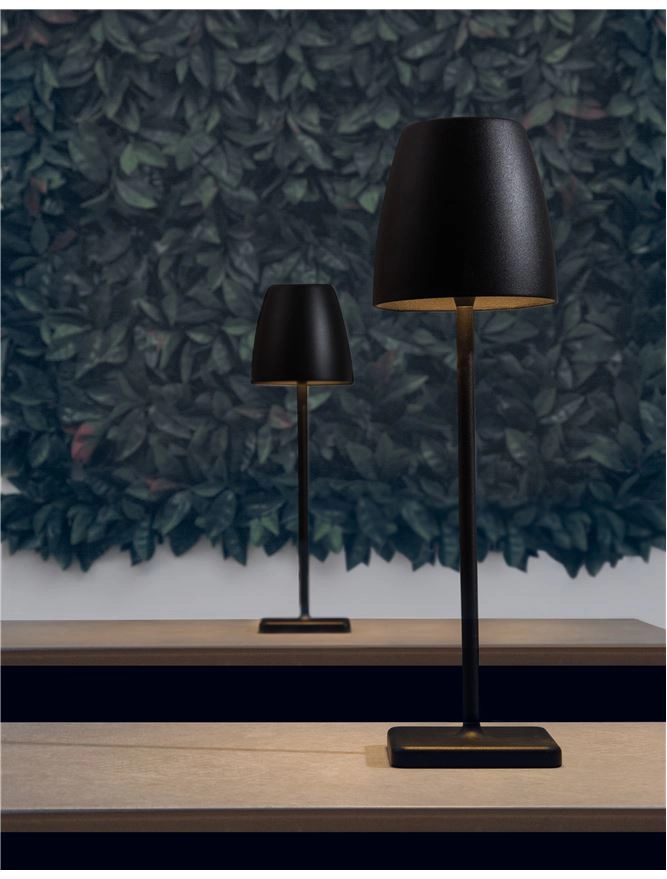 Rechargeable table lamp Colt 38cm anthracite