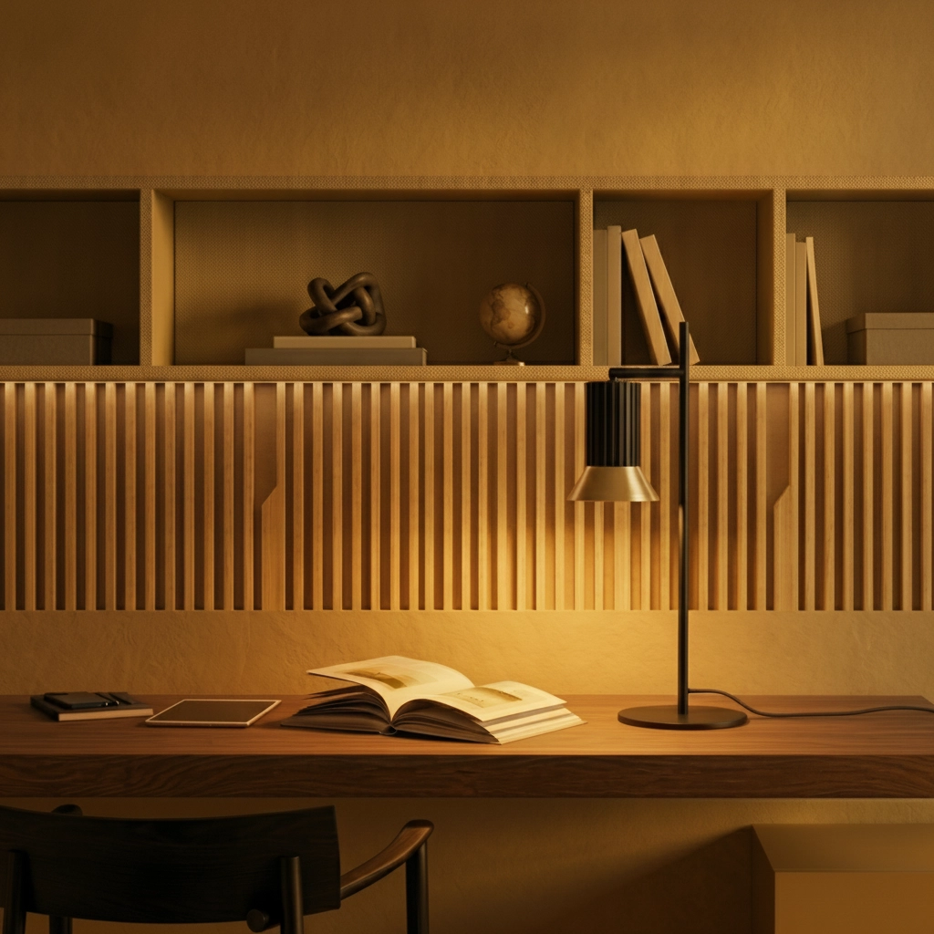 Design table lamp Luvia black with gold