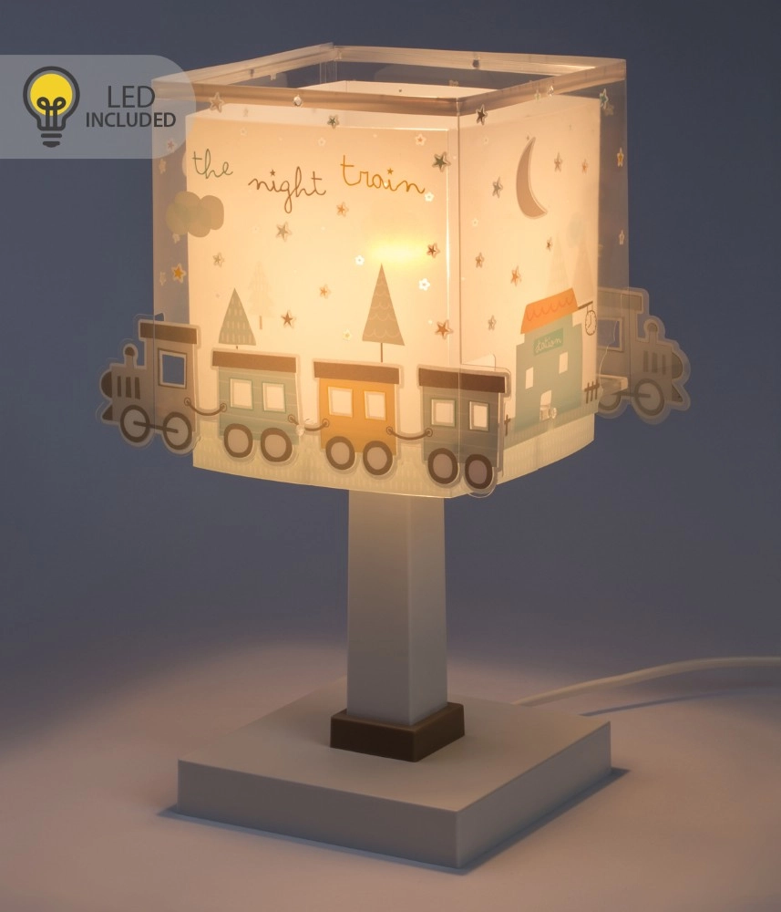 Table lamp Night Train Grey glow in the dark Dalber 8420406002507