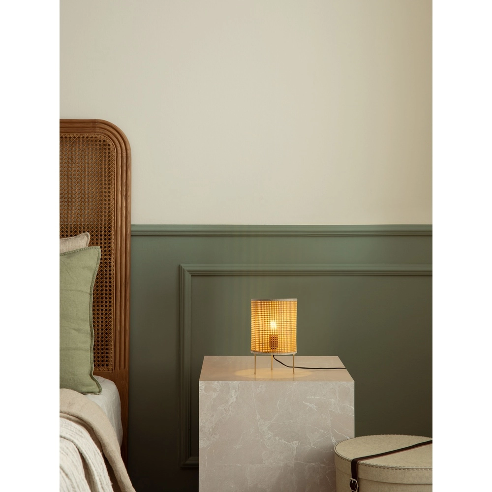 Table lamp Canto Ø 19.5 rattan Lyora 5212017465627