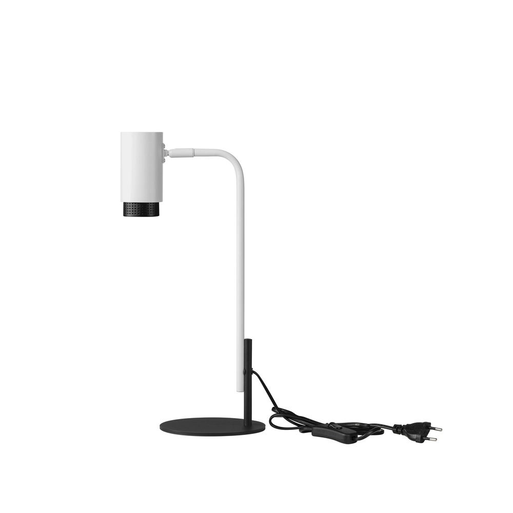 Desk lamp Nessi white with black Lyora 5212017475190
