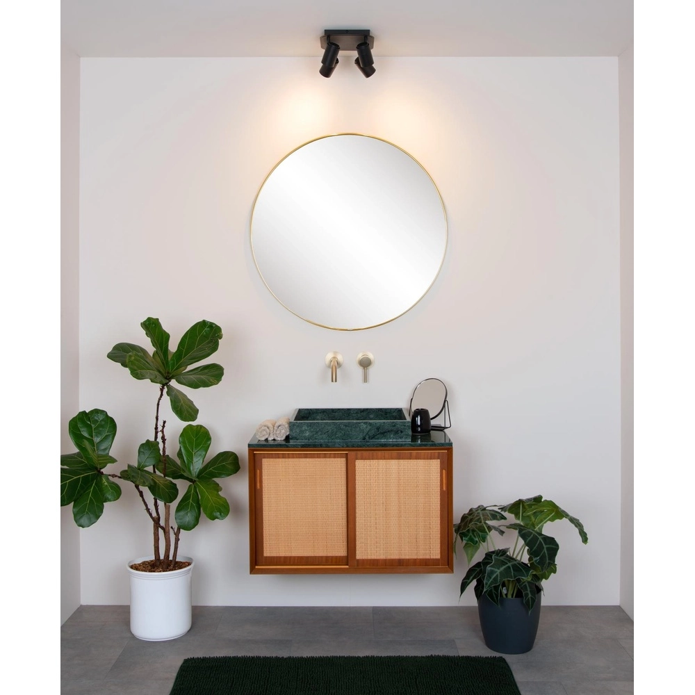 Ceiling spotlight Lennert 4-light black Lucide 5411212262707