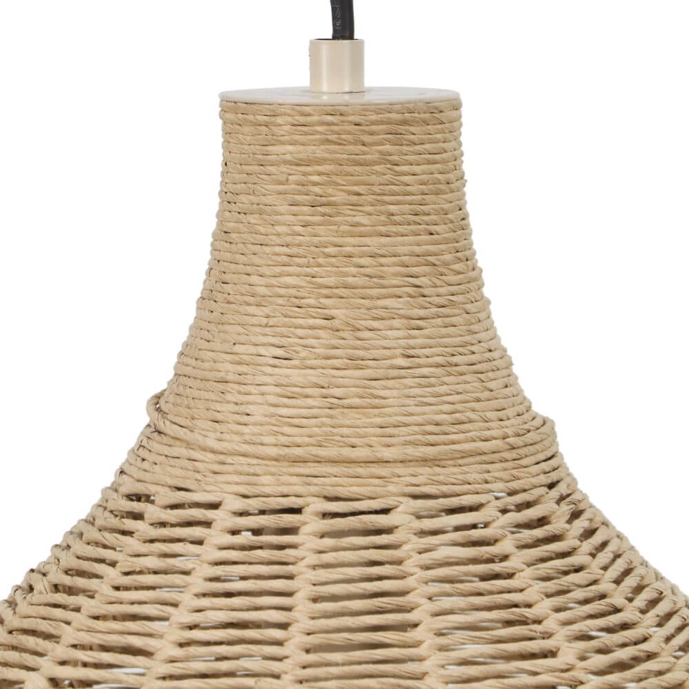 Rattan pendant lamp Janne Ø 35cm Trio 4017807629293
