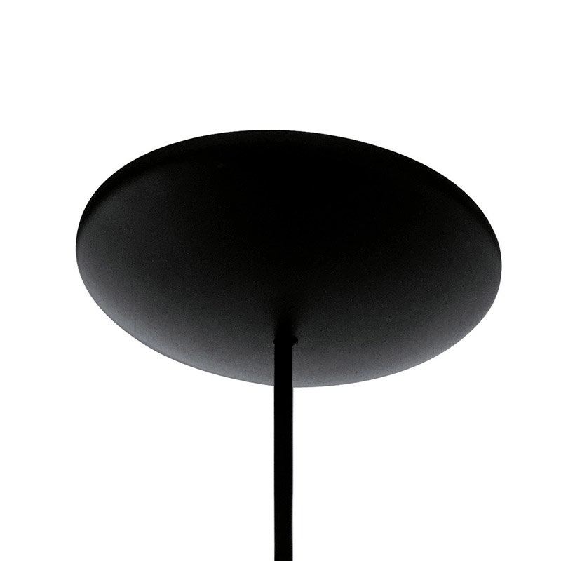 Country Pendant Lamp Mogano 1 40cm black with copper Eglo 9002759946050