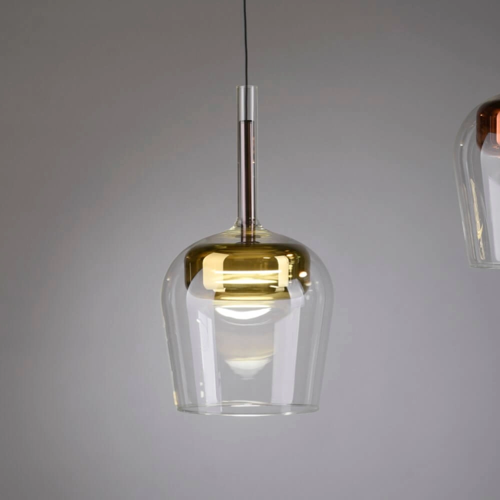 Pendant lamp Q-Kon gold Paul Neuhaus 4012248383858