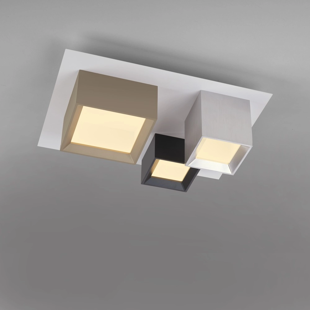 Led ceiling light Pure Manhattan 3-light Paul Neuhaus 4012248396872