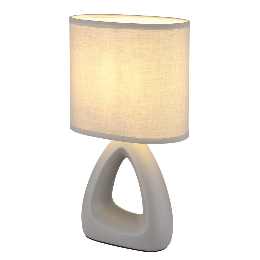 Design table lamp Triangle grey