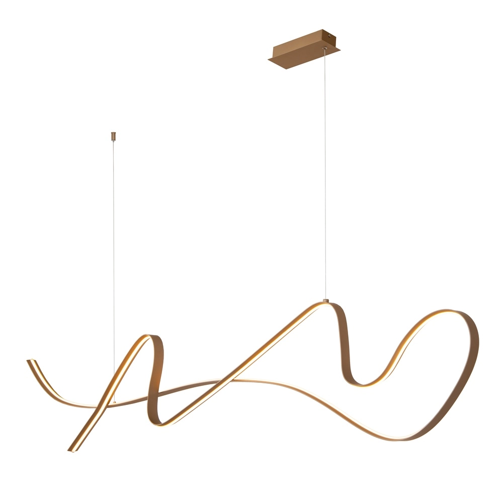 Champagne pendant lamp Lambada Design Premium by Lucide 5411212520913