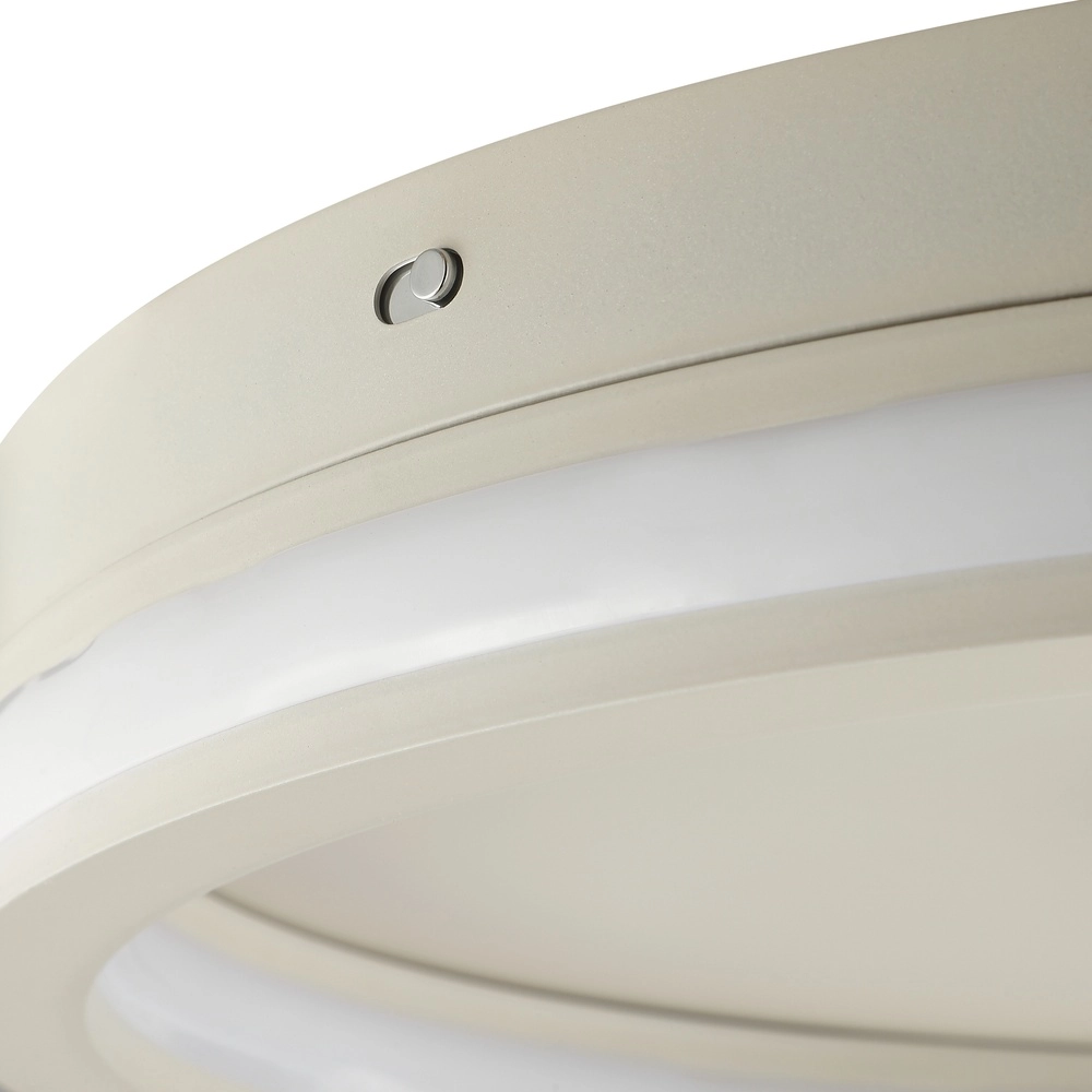 Beige ceiling lamp Revola design Ø 40cm