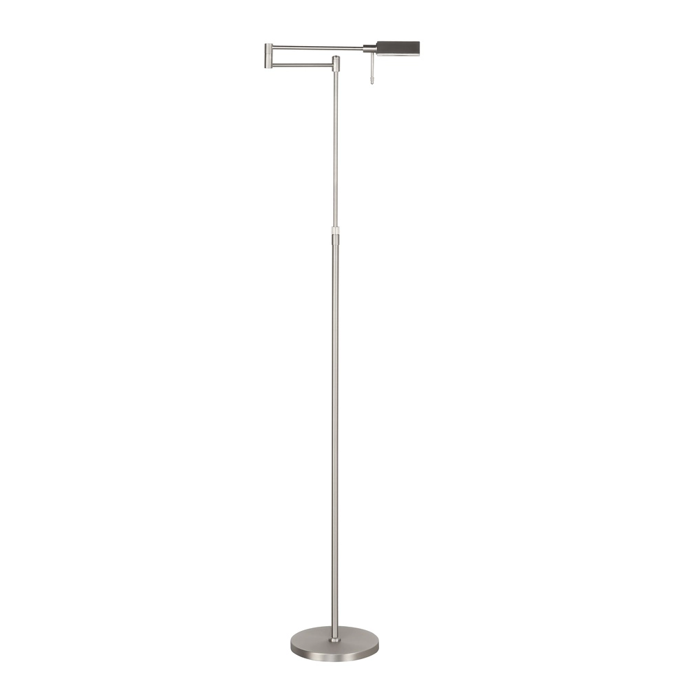 Classic reading lamp Mini Bari LED nickel Ø 20cm