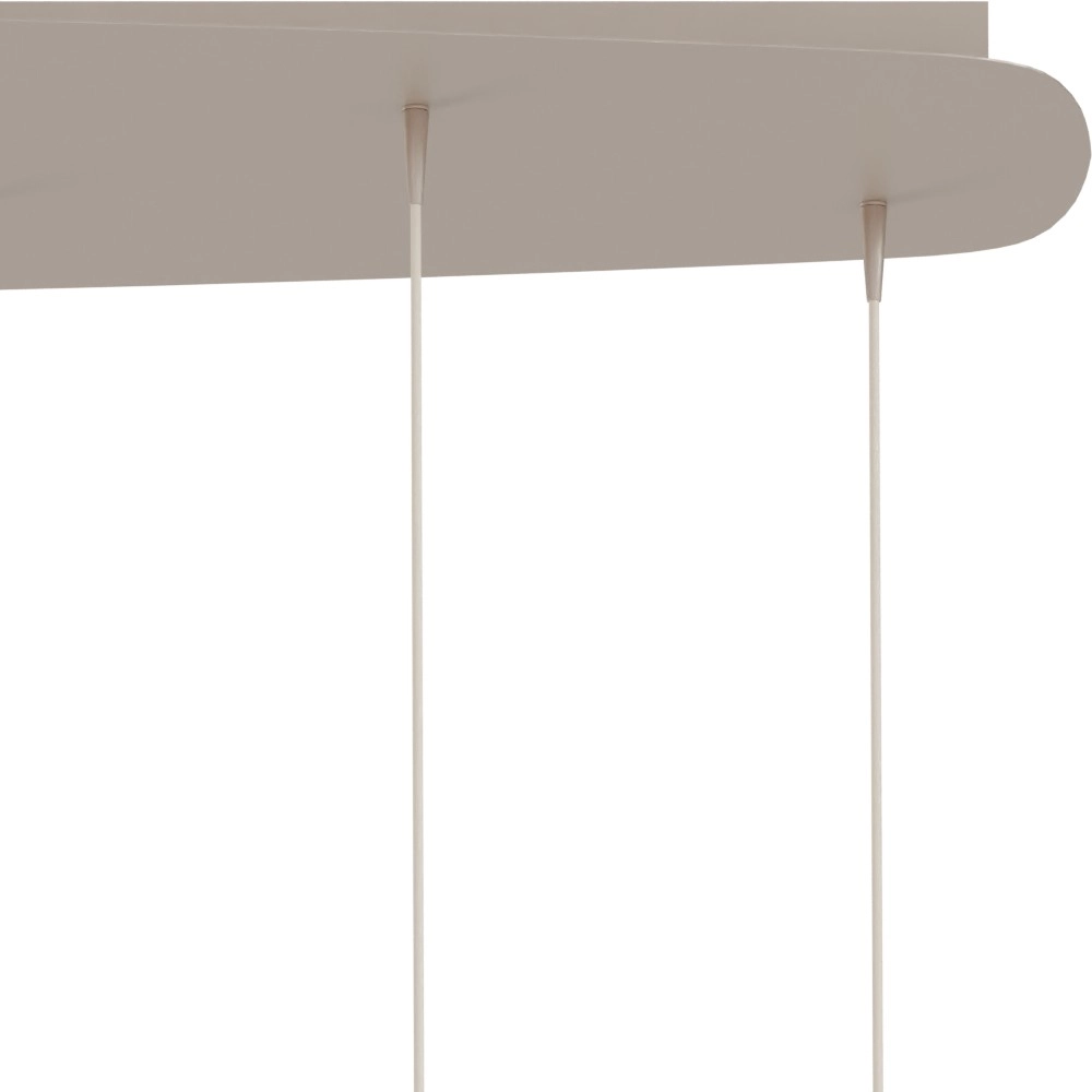 Oval pendant lamp Alta 8-light beige terra Masterlight 8718121438368