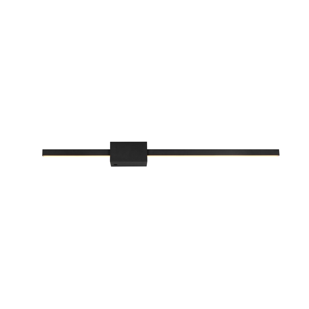 Modern wall lamp Cassino black 70.5cm Trio 4017807683226