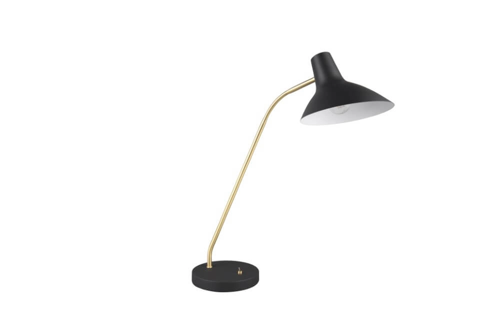 Sleek desk lamp Traveller black Trio 4017807613711