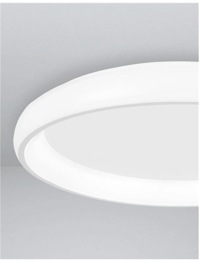 Ceiling lamp Albi white Ø 81cm Lyora 5212017416988