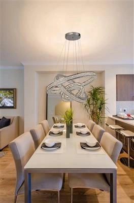 Pendant lamp Bands Crystal Searchlight 5053423188621