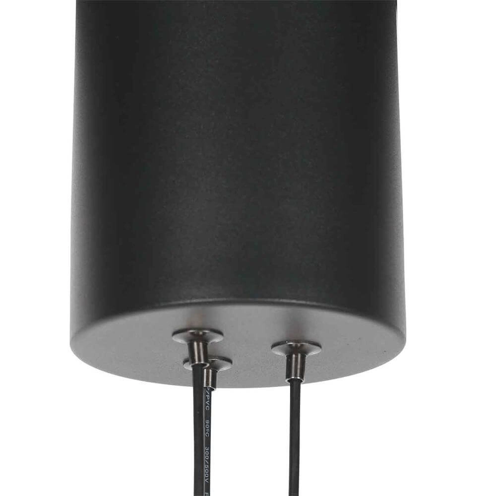 8-light pendant lamp Marcadore Round Black Steinhauer 8712746176636