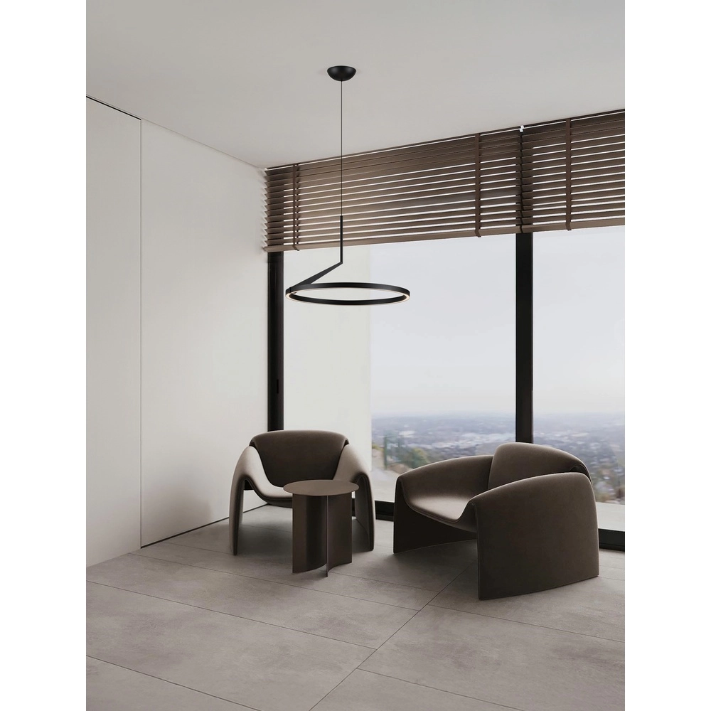 Design pendant lamp Tilia black