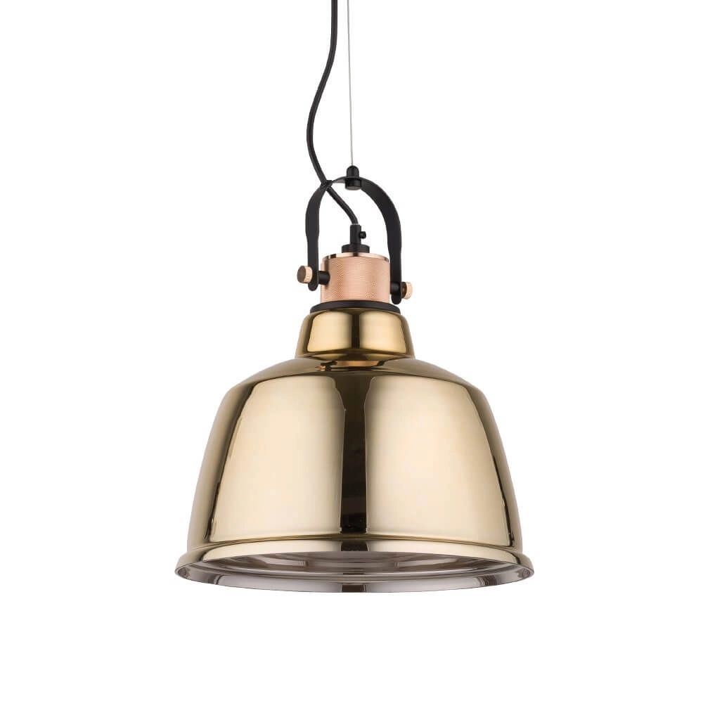 Ø 30cm hanging lamp Amalfi with glass