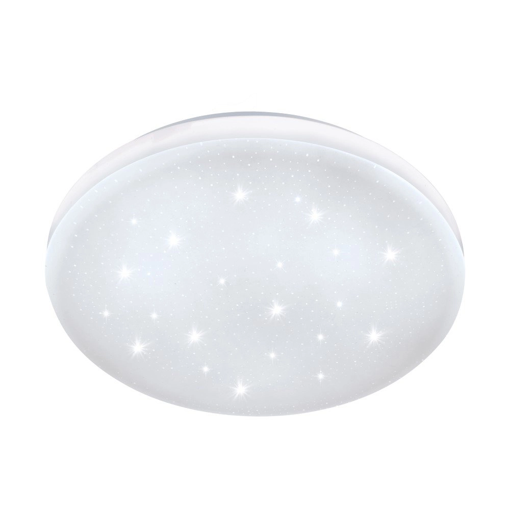 Round ceiling lamp Frania-S 28cm - 3000K star effect white