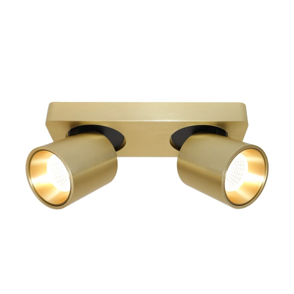LED surface mounted spot Laguna 2-light gold Artdelight 8719831735341