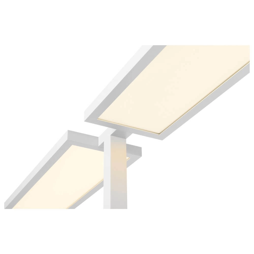 Led Office Floor Lamp Worklight Pro white - double SLV 4024163277969