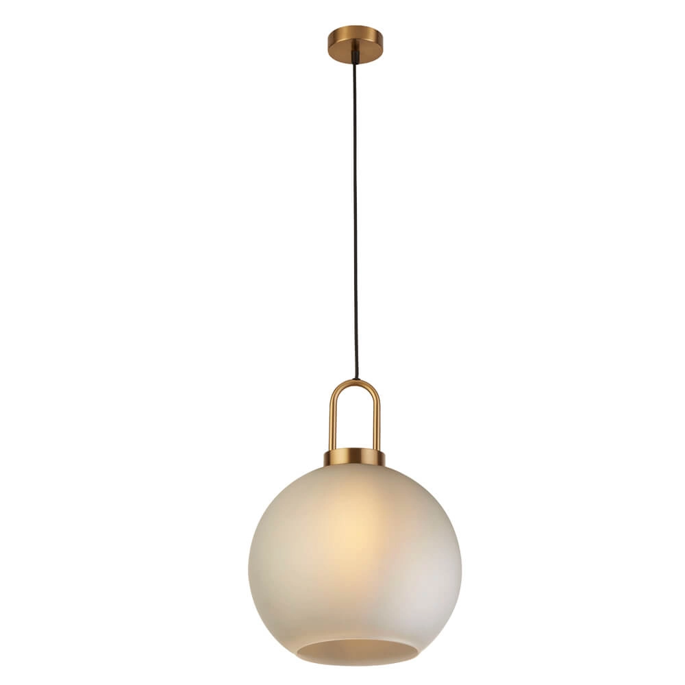 Pendant Lamp Glass Snowdrop Globe
