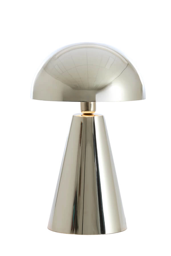 Design table lamp Surrina silver grey Ø 31cm