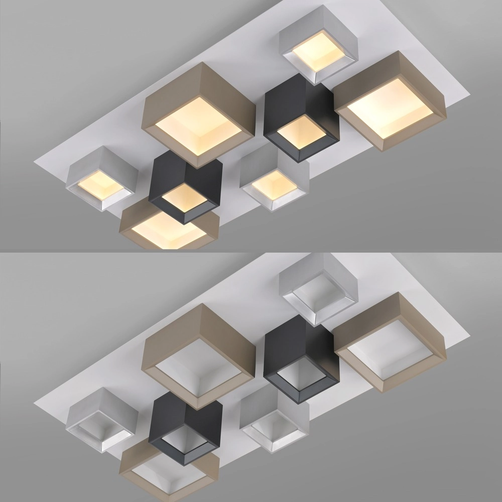 Led ceiling light Pure Manhattan 8-light Paul Neuhaus 4012248396896