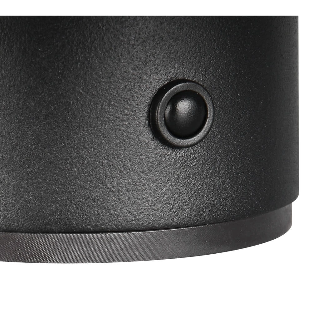 Black wall lamp Davey Ø 15cm Trio 4017807643794