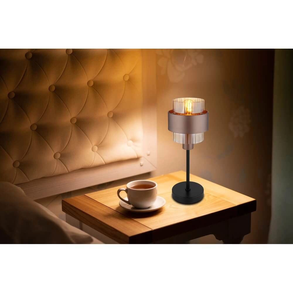 Table lamp Milley bronze Ø 18.5cm Globo 9007371474677