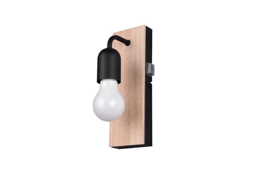 Country bathroom wall lamp Arturo 1x E27 Trio 4017807615678