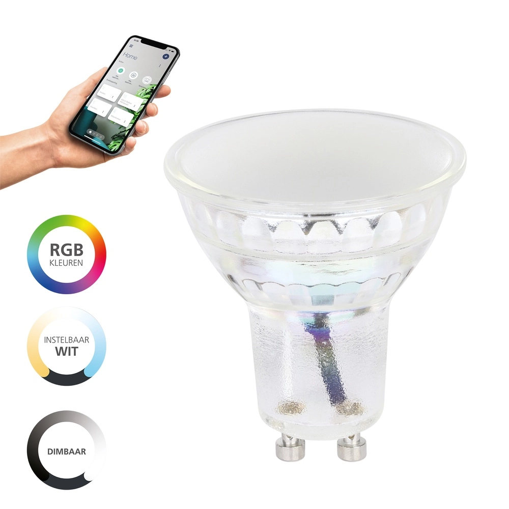 Led lamp ball Zigbee GU10 4.9W - 345lm - 2700-6500K