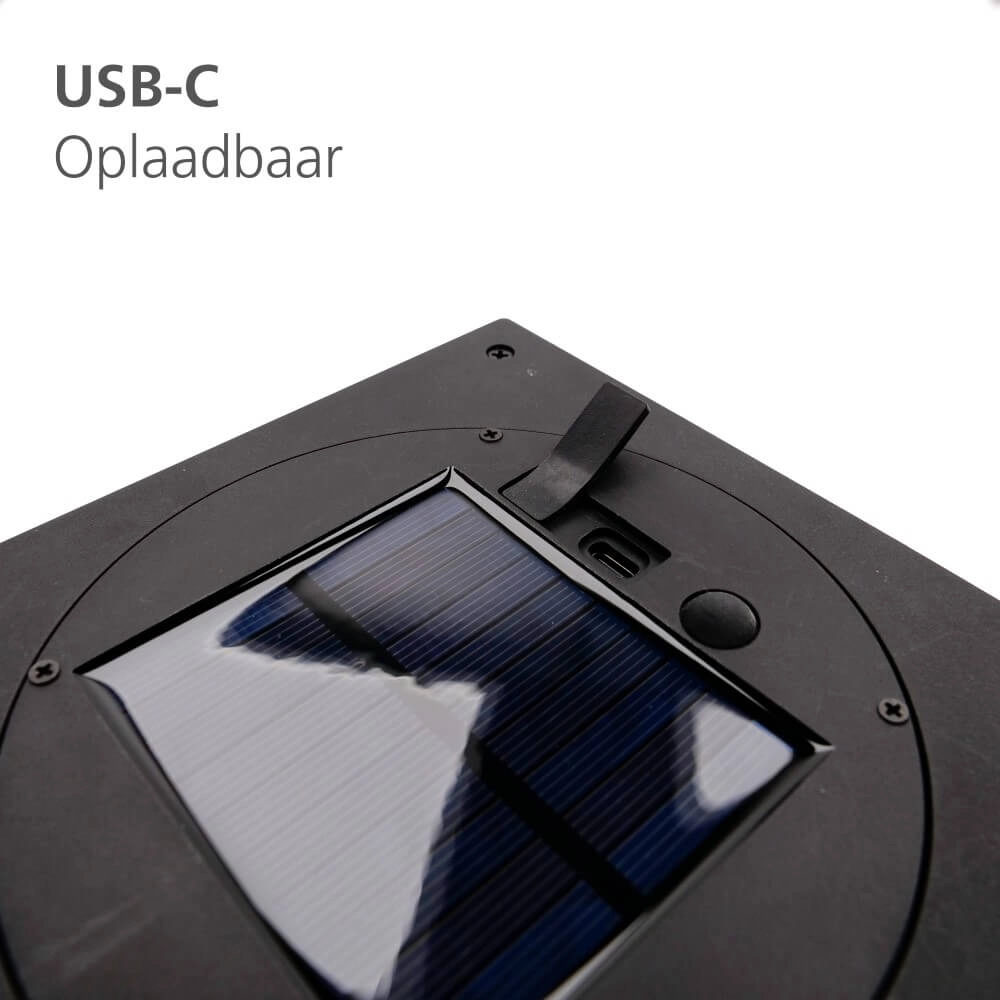 Black table lamp Usigni Solar Eglo 9008606297931
