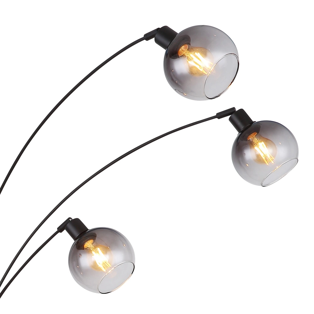 Floor lamp Seymour Black Globo 9007371457229