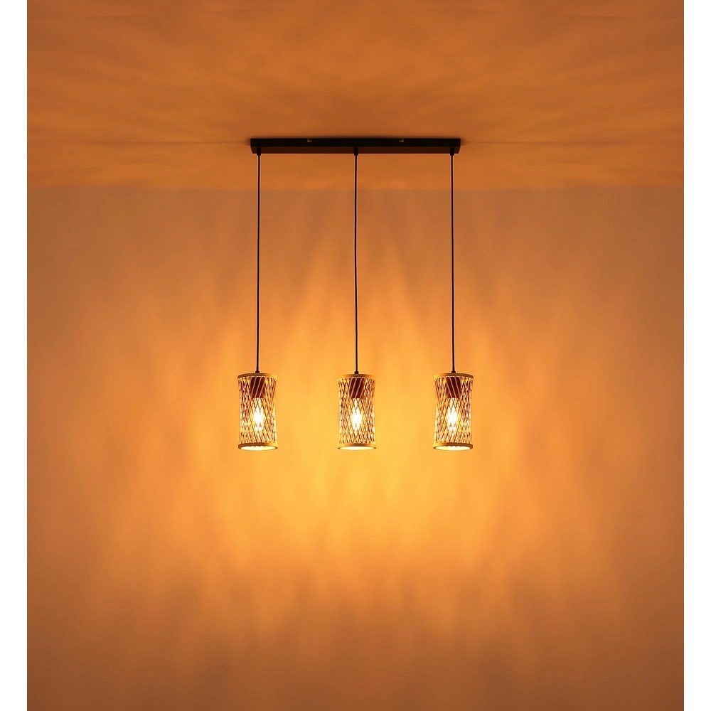 Pendant lamp Mali 3-light Globo 9007371533725