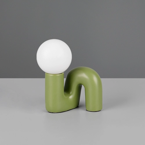 Table lamp Quinn Green Trio 4017807682281